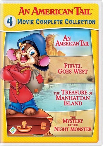 American Tail: 4 Movie Complete Collection DVD