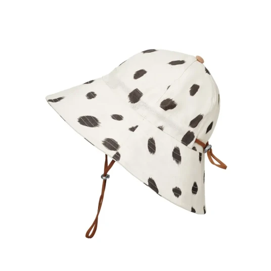 Elodie Details Sun Hat Dalmatian Dots Grande 1 2Yr White 1 2Y