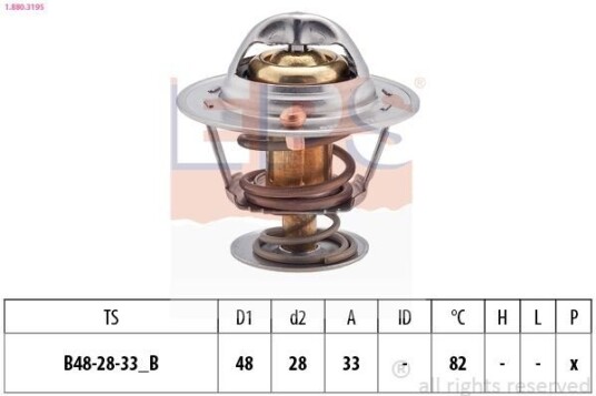 Termostat EPS 1.880.319S Termostat EPS 1.880.319S