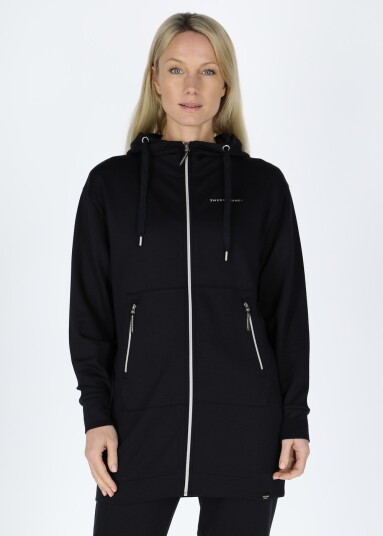 Swedemount Lounge Long Zip Hood W Dk. Navy 34 Hoodies Swedemount Lounge Long Zip Hood W Dk. Navy 34 Hoodies