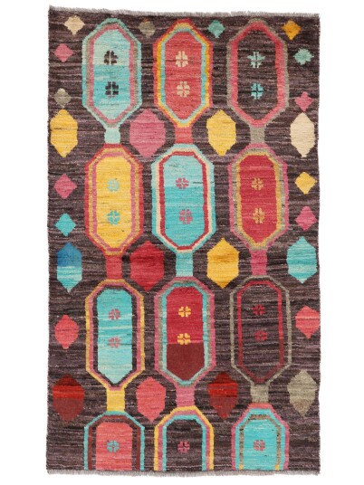 Håndknyttet. Opphav: Afghanistan Moroccan Berber - Afghanistan 88x147