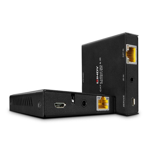 LINDY 50m Cat.6 HDMI & IR Extender with Loop Out Factory Sealed