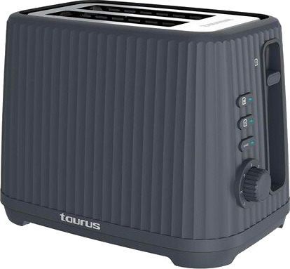 Taurus Jonic Toast 2-Skivers Brødrister med 1150W og 7 Innstillinger - Svart