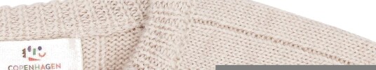 Copenhagen Colors Pale Cream Melange Merino Strikket Genser 104