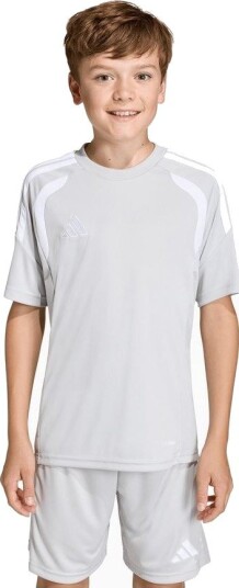 adidas Trenings T Skjorte Tiro 26 League Grå/Hvit Barn størrelse 152 cm