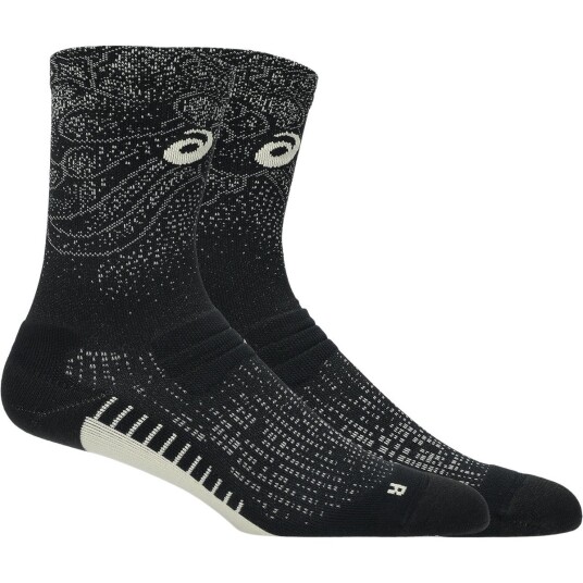 Asics Performance Run Sock Crew Performance Black L Asics Performance Run Sock Crew Performance Black L