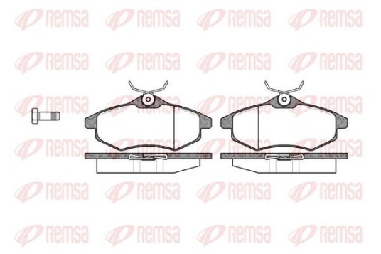 Bremseklosser REMSA 0881.00 Bremseklosser REMSA 0881.00