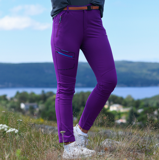 Breheim Svartholshøi Turbukse Dame Purple