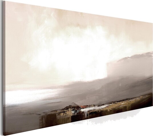 Bilde Beginning Of The End 1 Part Brown Narrow 120x40 Artgeist sp. z o. o.