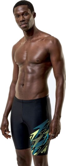 Speedo Medley Logo Jammer Black 36 Speedo Medley Logo Jammer Black 36