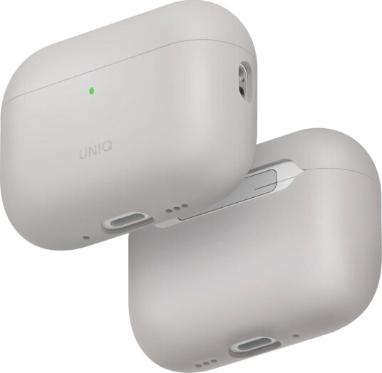 UNIQ Lino Silicone Case for AirPods Pro Beige
