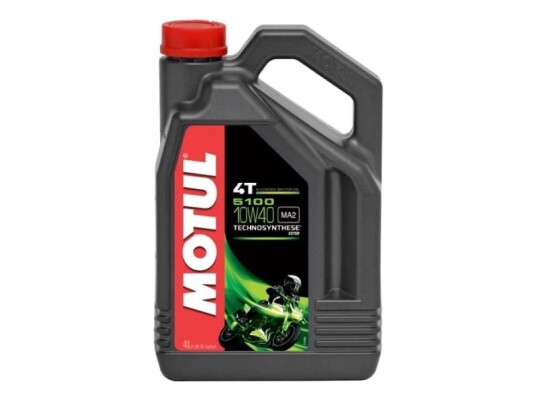 Motul 5100 10W40 4T 10W40 Halvsyntetisk olje 4L