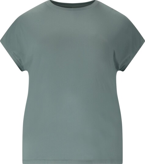 Q Sportswear Jenirei Soft Touch Trenings T skjorte Dame Blå 44