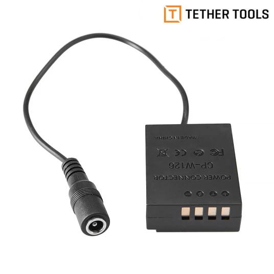 Tether Tools Relay Camera Coupler Kompatibel med Fuji batteri NP W126