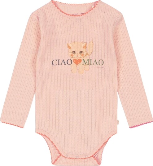 Konges Sløjd Body I/e Hullmønster Minnie Pale Blush Konges Sløjd 1½ år (86) Langermet Body Rosa Konges Sløjd Body I/e Hullmønster Minnie Pale Blush Konges Sløjd 1½ år (86) Langermet Body Rosa
