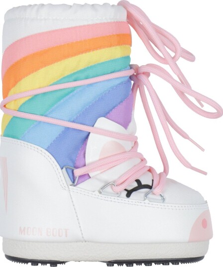 Moon Boot Mb Icon Unicorn WHITE/MULTICOLOR 31 34 Moon Boot Mb Icon Unicorn WHITE/MULTICOLOR 31 34