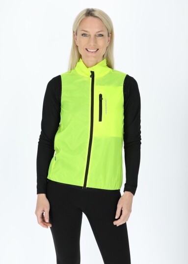 Swedemount Packable Wind Vest W Neon 44 Vester