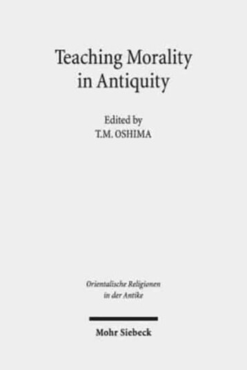 Teaching Morality in Antiquity