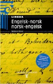 Lingua Engelsk-norsk/norsk-engelsk skoleordbok, Pent brukt bok