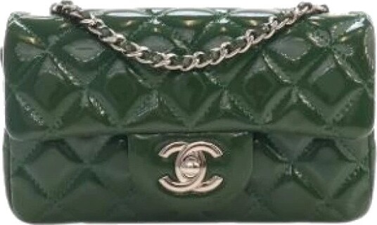 Chanel Vintage Dame Pre owned Grønn ONE SIZE,