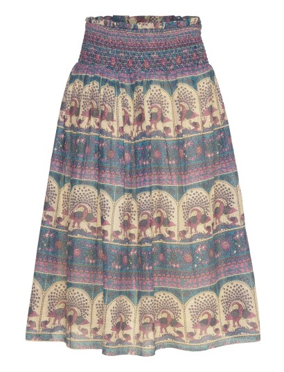 Lollys Laundry Myrall Midi Skirt Blue XXL Lollys Laundry Myrall Midi Skirt Blue XXL