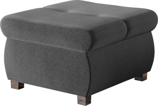 Cerys Fotskammel 60 cm - Mørk grå