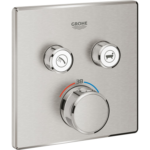 Grohe Grohtherm Smartcontrol Termostatbatteri 158x158mm Ekstra Deler
