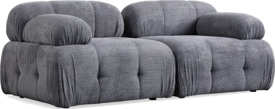 Belgin Sofa 2 seter Grå