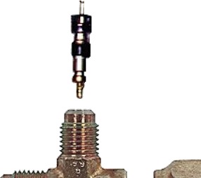 Ite Mv-9611 T-Stykke For Tilgang 1/4" Mfl X 1/4" Ffl X 1/4" Mfl