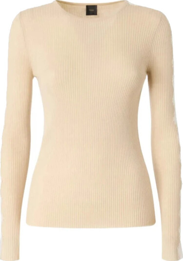 Pinko Dame Strikkevarer Beige M,