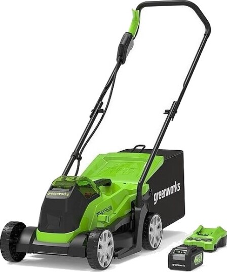 Greenworks 2516107Ub Gressklipper Som Man Spaserer Bak 520 M² 33 Cm 2,5 Cm 7,5 Cm 520 M² Greenworks 2516107Ub Gressklipper Som Man Spaserer Bak 520 M² 33 Cm 2,5 Cm 7,5 Cm 520 M²