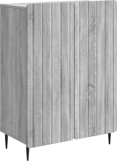  Serviesskap Grå sonoma 66 x 34,5 x 92 cm Konstruert tre