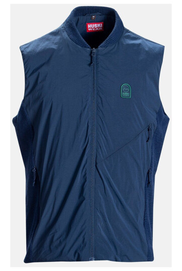 Huski Wear Am Hybrid Vest Navy Blue S Jakker