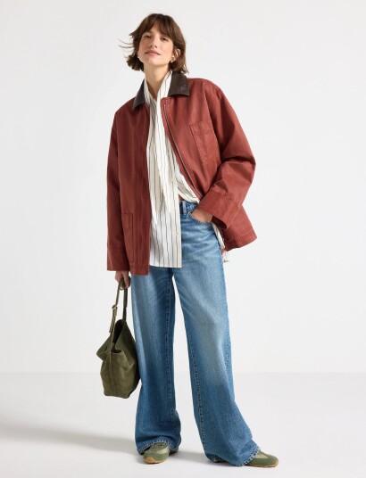 Lindex Jacket Brown L Lindex Jacket Brown L