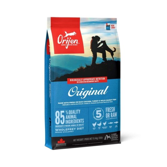 Orijen Original Hundemat 11,4 kg - Kornfri Tørrfôr for Voksne Hunder