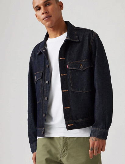 Levi"s® Embarcadero Station Jkt Love Y Black XL Levi"s® Embarcadero Station Jkt Love Y Black XL