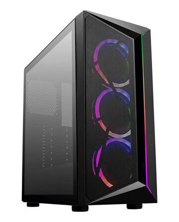 Cooler Master CMP 510 Midi Tower Kabinet med Vindu - Svart Cooler Master CMP 510 Midi Tower Kabinet med Vindu - Svart