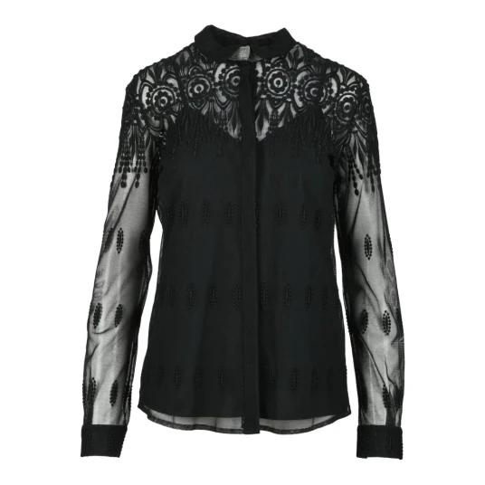 Fabiana Filippi Dame Bluser & Skjorter Svart XL Fabiana Filippi Dame Bluser & Skjorter Svart XL
