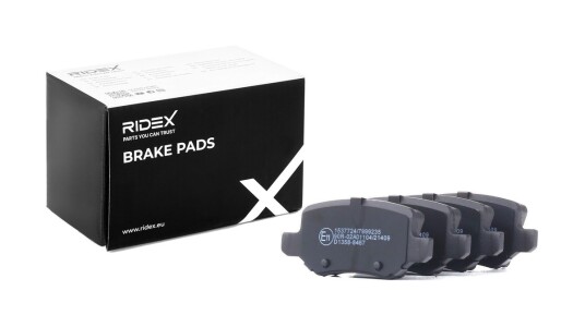 Bremseklosser RIDEX 402B0064