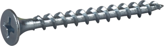 Essve 3,9x41mm Gipsskrue for Tre - 250-pakning, Blankgalvanisert