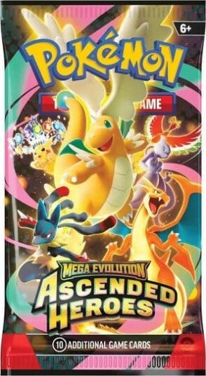 Pokemon Mega Evolution Ascended Heroes Booster Pack