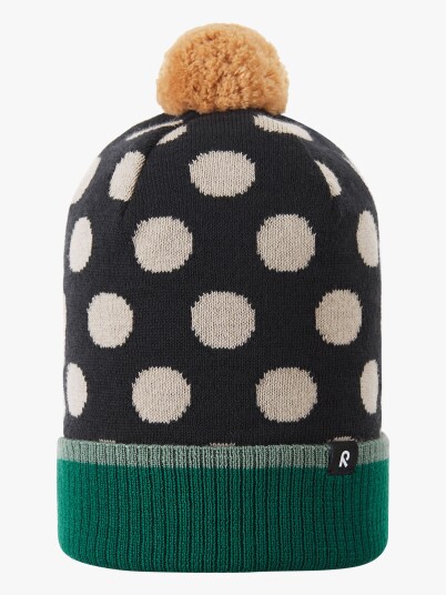 Reima Kids' Beanie Jenkka Black 48/50 Reima Kids' Beanie Jenkka Black 48/50