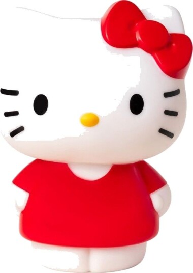 Hello Kitty Led-Lampe Fargeskiftende Nattlys Med Touch-Funksjon