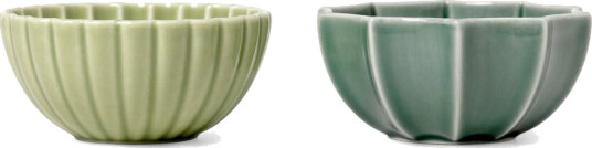 Dottir Samsurium Mini Bowls Wasabi & Spruce set of 2 pcs. Dottir Samsurium Mini Bowls Wasabi & Spruce set of 2 pcs.