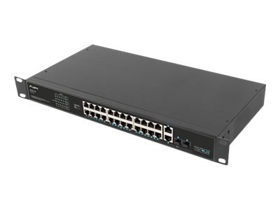 Lanberg Rsfe-24P-2C-360 - Switch - Ikke-Styrt - 24 X 10/100 (Poe+) + 2 X Gigabit Sfp (Opplink) + 2 X 1000Base-Lx/Sx - Rackmonterbar - Poe+ (360 W) Lanberg Rsfe-24P-2C-360 - Switch - Ikke-Styrt - 24 X 10/100 (Poe+) + 2 X Gigabit Sfp (Opplink) + 2 X 1000Base-Lx/Sx - Rackmonterbar - Poe+ (360 W)