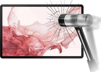 Samsung Galaxy Tab S9 Beskyttelsesglass - Case Friendly - Klar