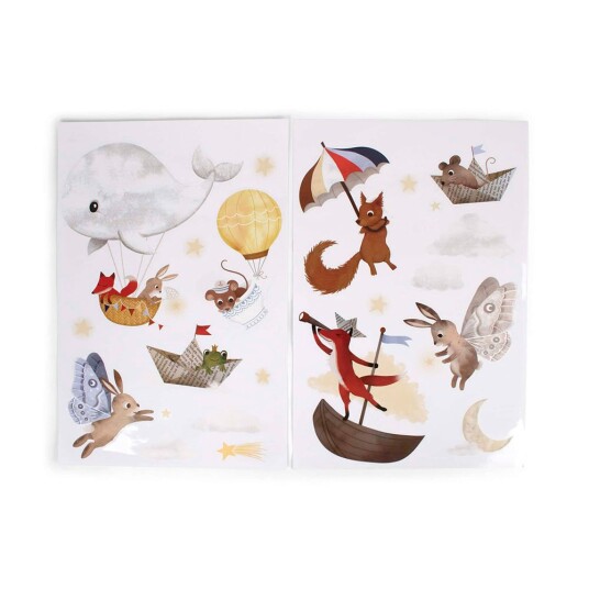 FILIBABBA Dreamy Adventurers Wallstickers