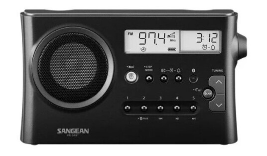 Sangean PR-D4BT Bluetooth Skrivebordsradio Svart Sangean PR-D4BT Bluetooth Skrivebordsradio Svart