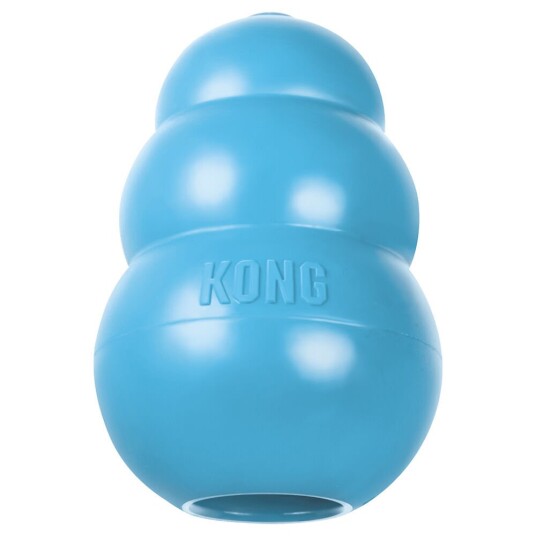 Kong Puppy Original L Blå L 10.16 X B 6.99 X H 6.99 cm