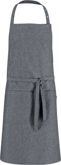 JOBELINE Smekkeforkle Nando Chambray 88x80 cm LxB 88x80 cm LxB Grå